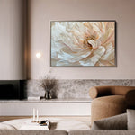 Floral 554 Canvas Art 18" x 24" / 45 x 60 cm / Black