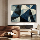 Abstract 556 Canvas Art 18" x 24" / 45 x 60 cm / Black