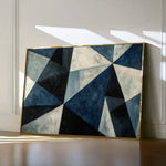 Abstract 556 Canvas Art 18" x 24" / 45 x 60 cm / Black
