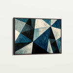 Abstract 556 Canvas Art 18" x 24" / 45 x 60 cm / Black
