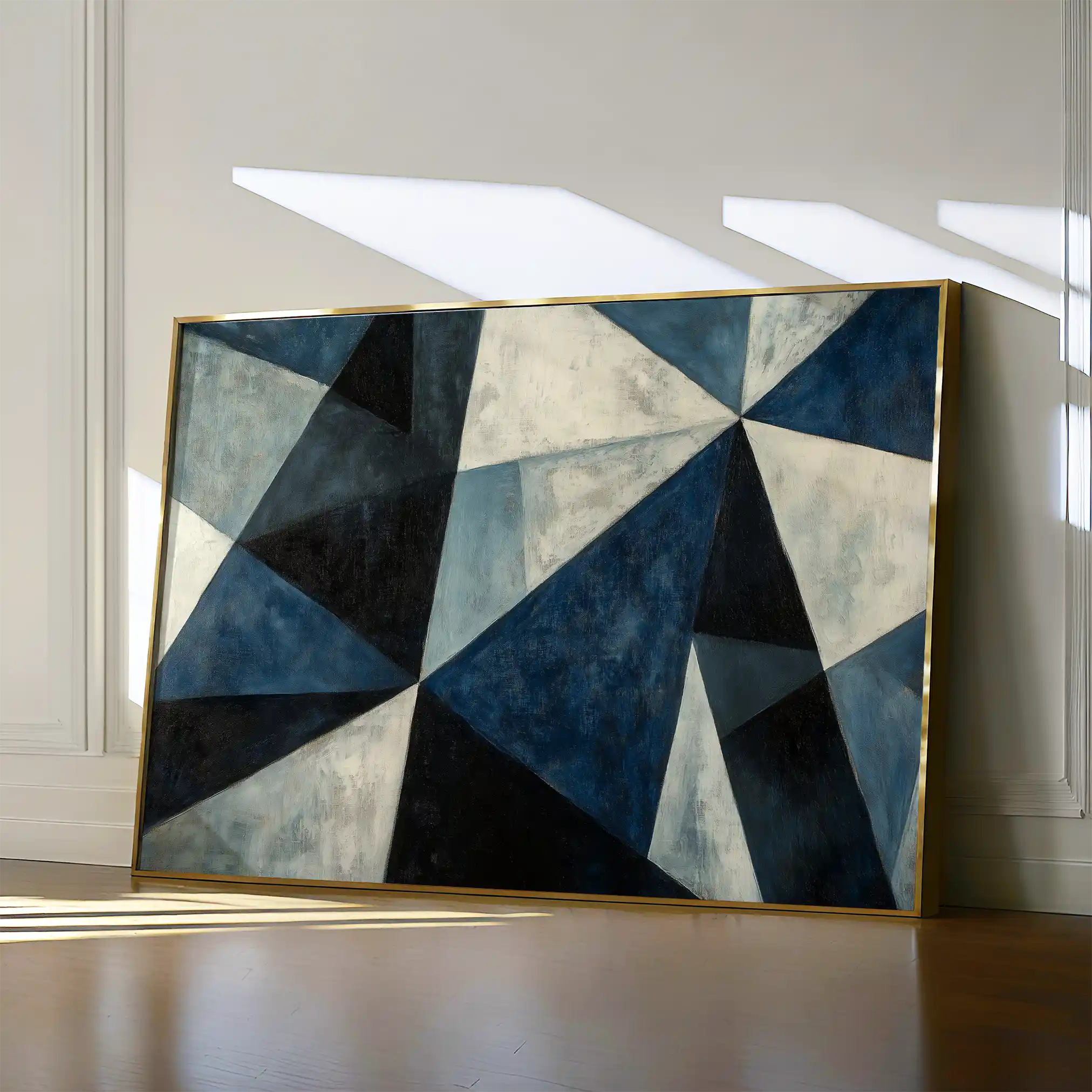 Abstract 556 Canvas Art 60 x 40 cm / Black