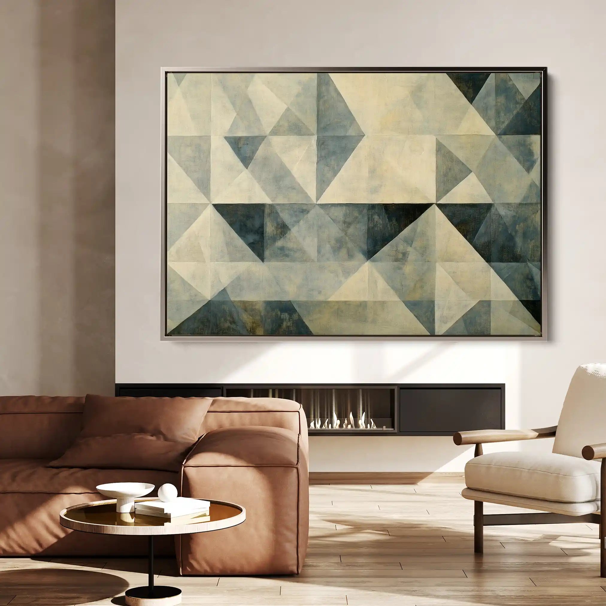 Abstract 559 Canvas Art 18" x 24" / 45 x 60 cm / Black
