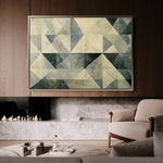 Abstract 559 Canvas Art 18" x 24" / 45 x 60 cm / Black