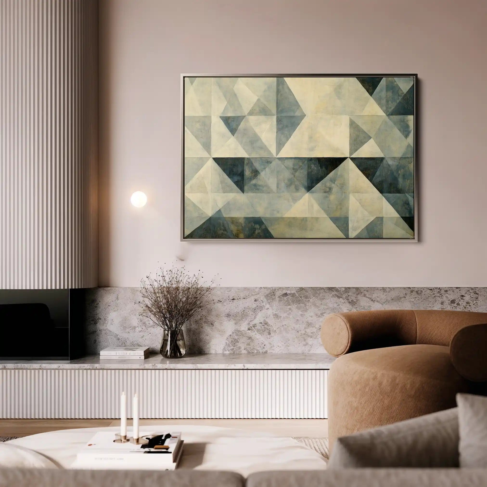 Abstract 559 Canvas Art 18" x 24" / 45 x 60 cm / Black