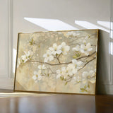 Floral 559 Canvas Art 18" x 24" / 45 x 60 cm / Black