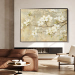 Floral 559 Canvas Art 18" x 24" / 45 x 60 cm / Black