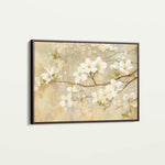 Floral 559 Canvas Art 18" x 24" / 45 x 60 cm / Black