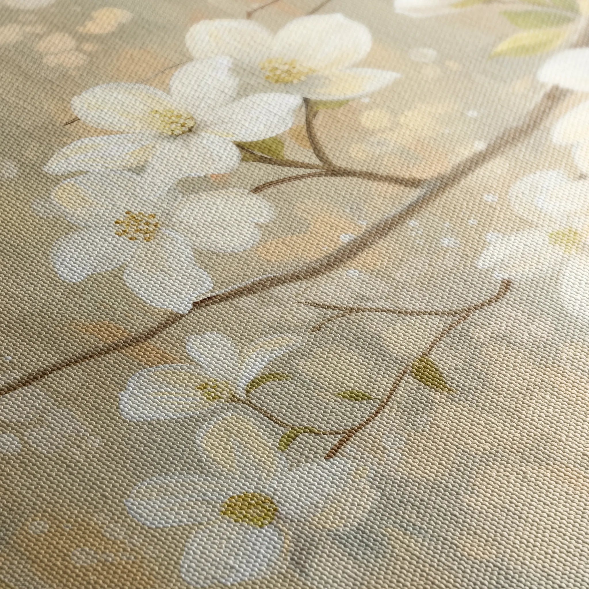 Floral 559 Canvas Art 18" x 24" / 45 x 60 cm / Black