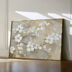Floral 560 Canvas Art 18" x 24" / 45 x 60 cm / Black