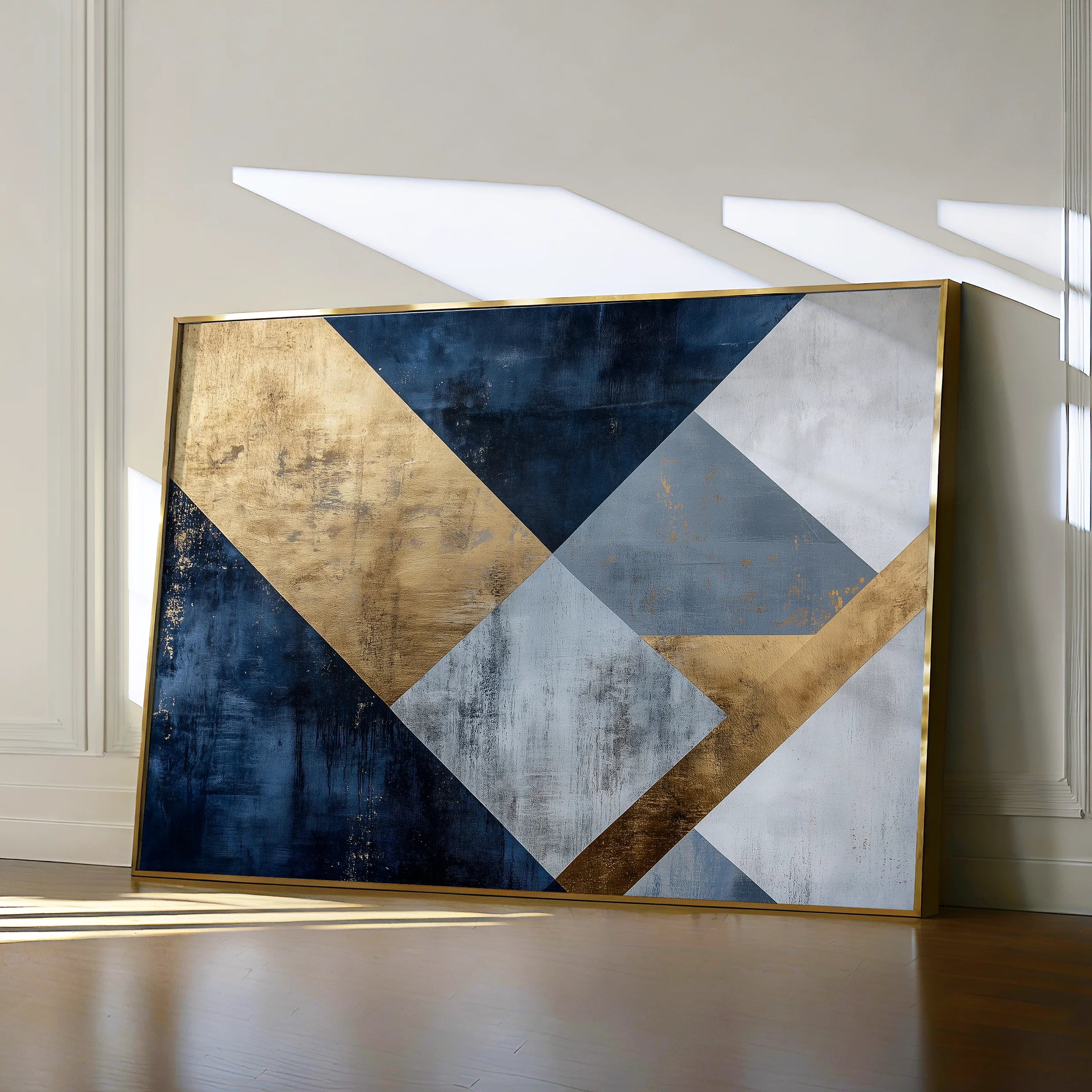 Abstract 561 Canvas Art 18" x 24" / 45 x 60 cm / Black