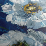 Floral 562 Canvas Art 18" x 24" / 45 x 60 cm / Black