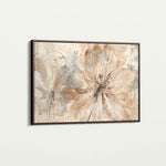Floral 563 Canvas Art 18" x 24" / 45 x 60 cm / Black