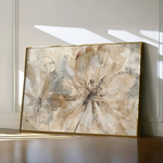 Floral 563 Canvas Art 60 x 40 cm / Black