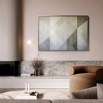 Abstract 564 Canvas Art 18" x 24" / 45 x 60 cm / Black