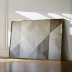 Abstract 564 Canvas Art 60 x 40 cm / Black