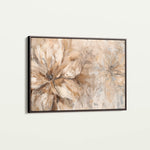 Floral 564 Canvas Art 18" x 24" / 45 x 60 cm / Black