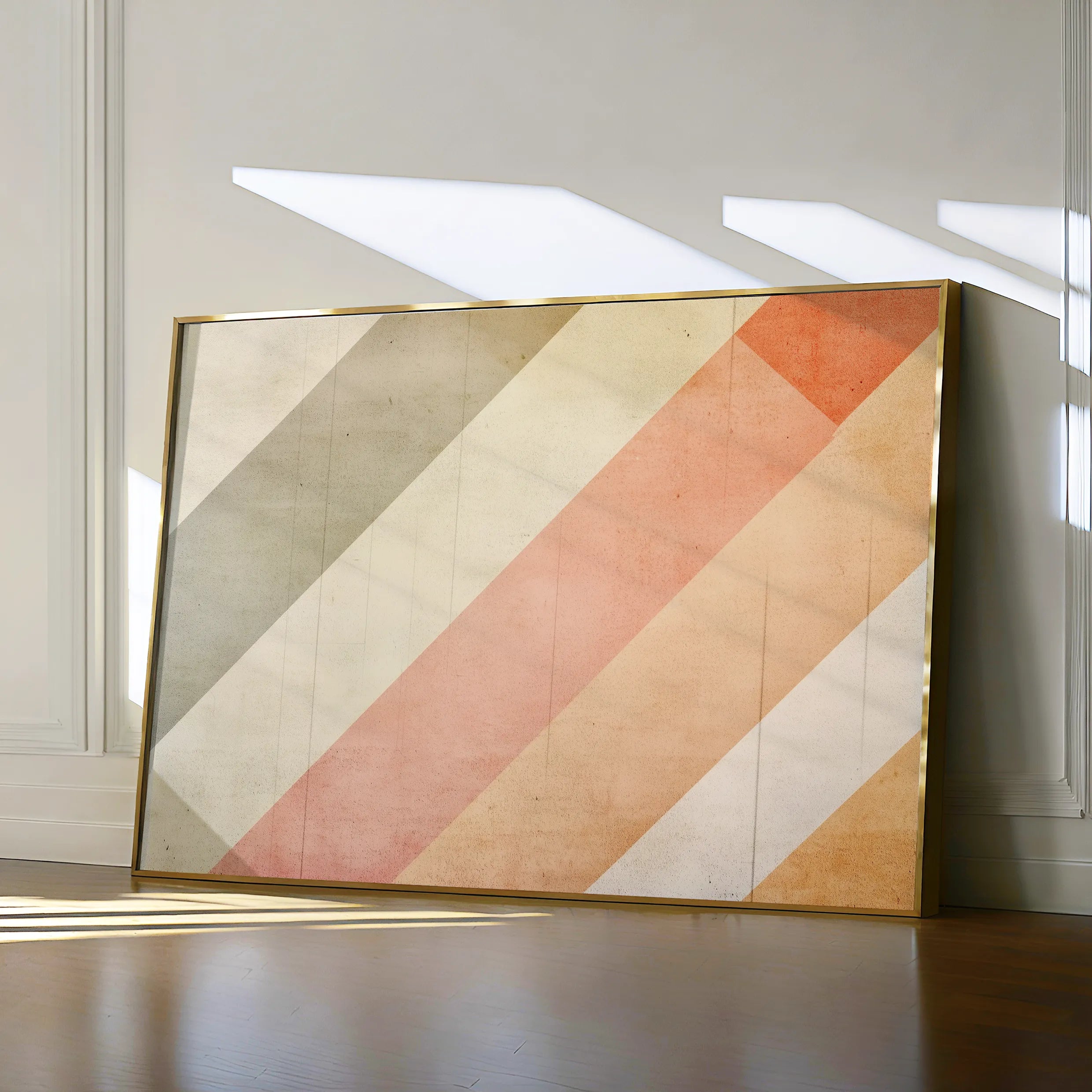 Abstract 565 Canvas Art 18" x 24" / 45 x 60 cm / Black