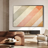 Abstract 565 Canvas Art 18" x 24" / 45 x 60 cm / Black
