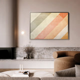 Abstract 565 Canvas Art 18" x 24" / 45 x 60 cm / Black