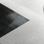 Abstract 566 Canvas Art 18" x 24" / 45 x 60 cm / Black