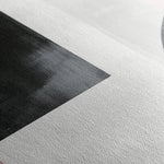 Abstract 566 Canvas Art 60 x 40 cm / Black