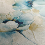 Floral 566 Canvas Art 18" x 24" / 45 x 60 cm / Black
