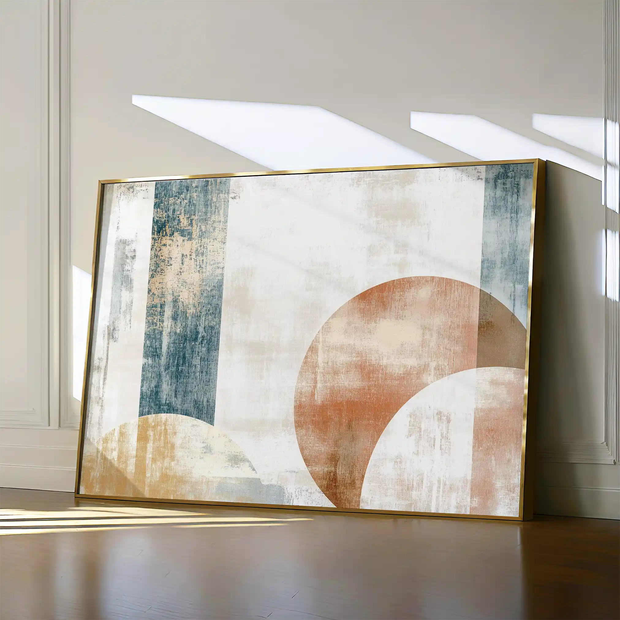 Abstract 569 Canvas Art 18" x 24" / 45 x 60 cm / Black