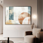 Abstract 569 Canvas Art 18" x 24" / 45 x 60 cm / Black