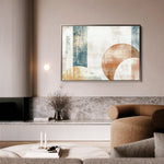 Abstract 569 Canvas Art 18" x 24" / 45 x 60 cm / Black