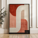 Abstract 570 Canvas Art 18" x 24" / 45 x 60 cm / Black