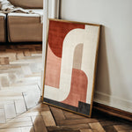 Abstract 570 Canvas Art 18" x 24" / 45 x 60 cm / Black