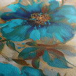 Floral 570 Canvas Art 18" x 24" / 45 x 60 cm / Black