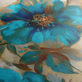 Floral 570 Canvas Art 18" x 24" / 45 x 60 cm / Black
