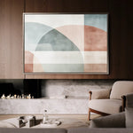 Abstract 571 Canvas Art 18" x 24" / 45 x 60 cm / Black