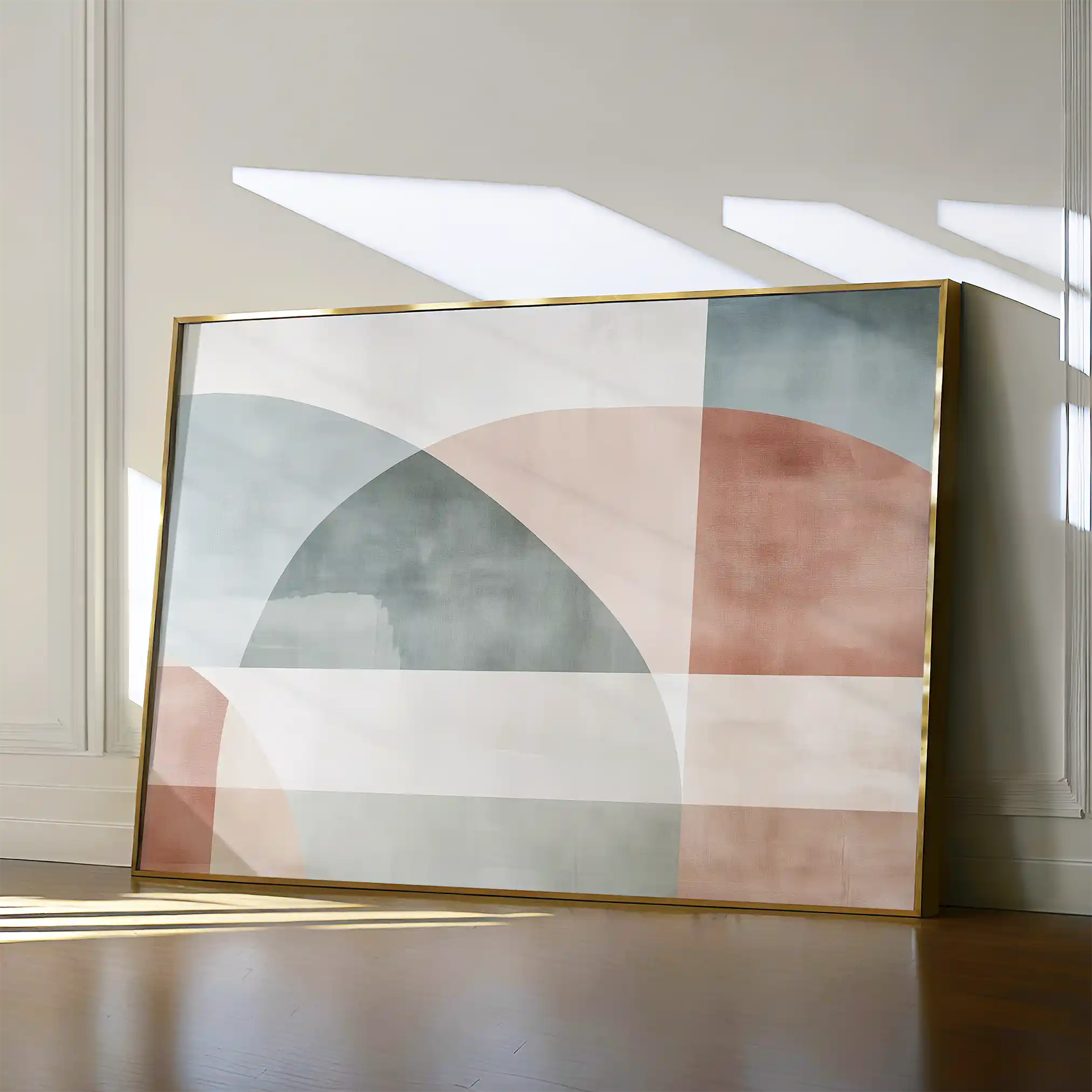 Abstract 571 Canvas Art 18" x 24" / 45 x 60 cm / Black