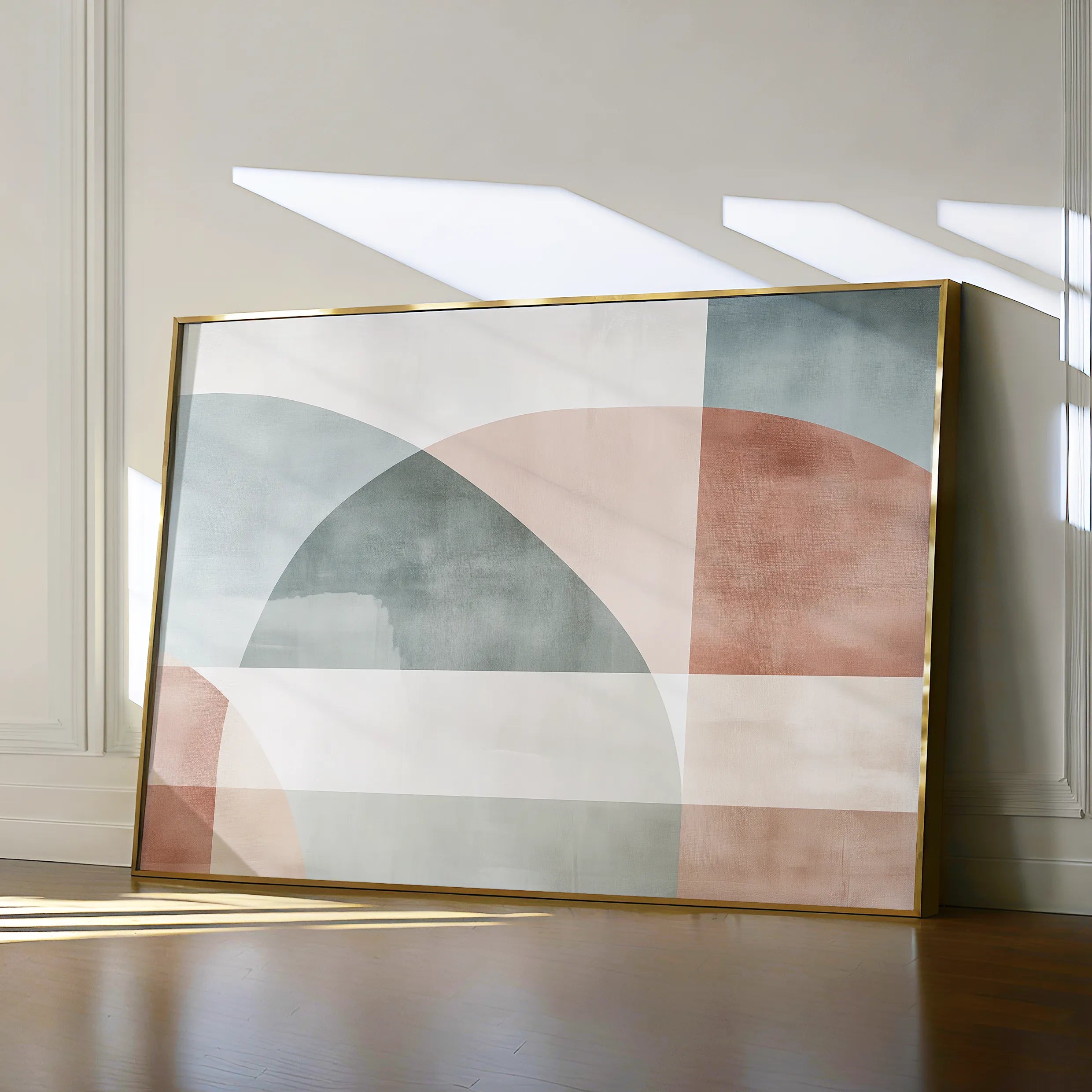 Abstract 571 Canvas Art 18" x 24" / 45 x 60 cm / Black
