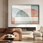 Abstract 571 Canvas Art 18" x 24" / 45 x 60 cm / Black