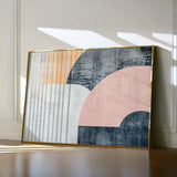 Abstract 572 Canvas Art 18" x 24" / 45 x 60 cm / Black