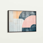 Abstract 572 Canvas Art 18" x 24" / 45 x 60 cm / Black