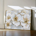 Floral 572 Canvas Art 18" x 24" / 45 x 60 cm / Black