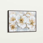 Floral 572 Canvas Art 18" x 24" / 45 x 60 cm / Black