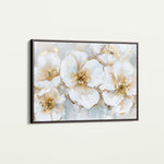Floral 572 Canvas Art 60 x 40 cm / Black