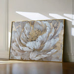 Floral 575 Canvas Art 18" x 24" / 45 x 60 cm / Black
