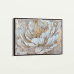 Floral 575 Canvas Art 18" x 24" / 45 x 60 cm / Black