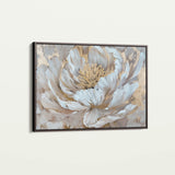 Floral 575 Canvas Art 18" x 24" / 45 x 60 cm / Black