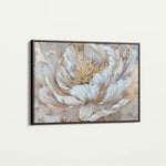 Floral 575 Canvas Art 60 x 40 cm / Black