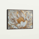 Floral 576 Canvas Art 18" x 24" / 45 x 60 cm / Black