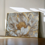 Floral 576 Canvas Art 60 x 40 cm / Black