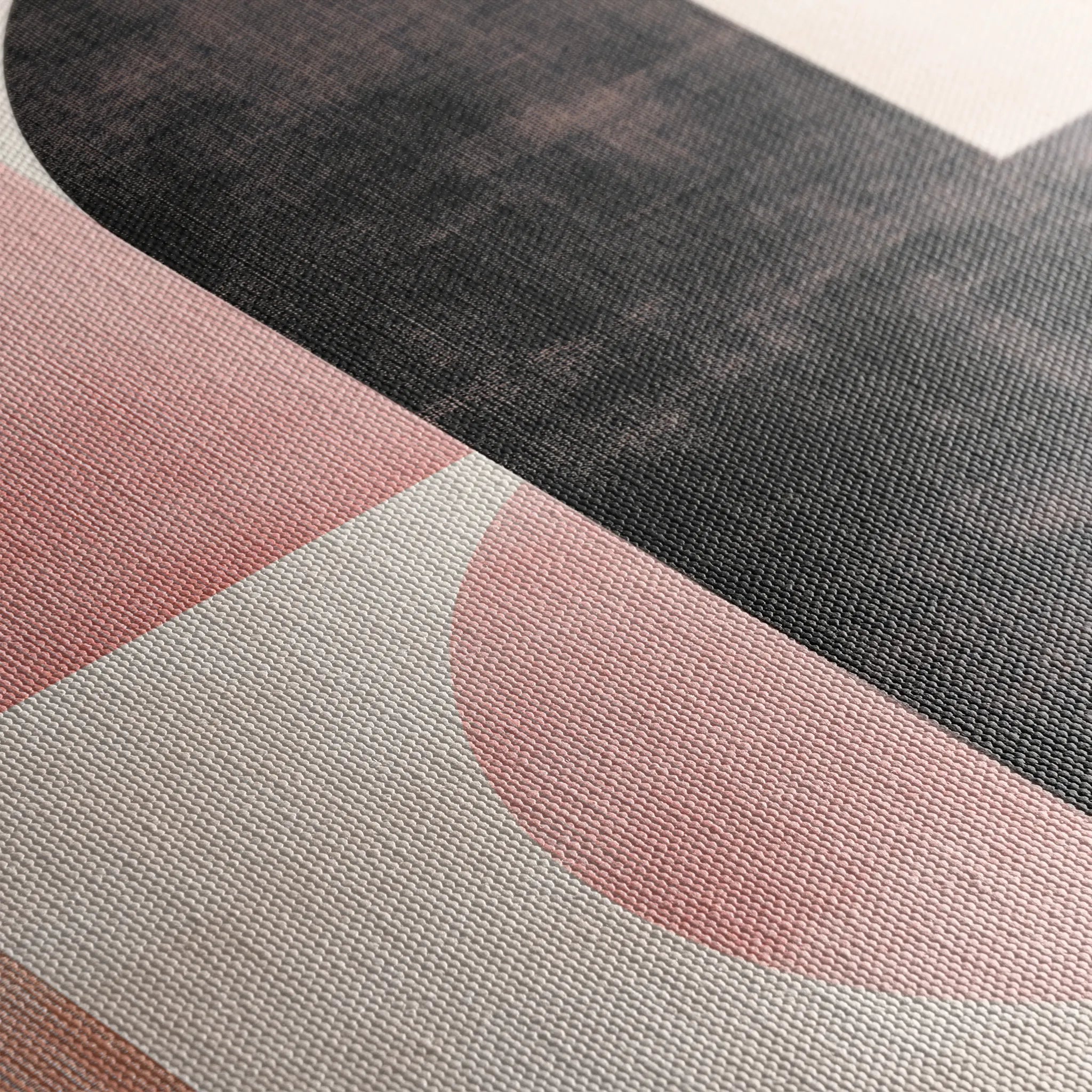Abstract 577 Canvas Art 18" x 24" / 45 x 60 cm / Black