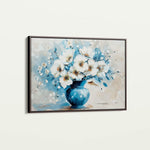Floral 577 Canvas Art 18" x 24" / 45 x 60 cm / Black